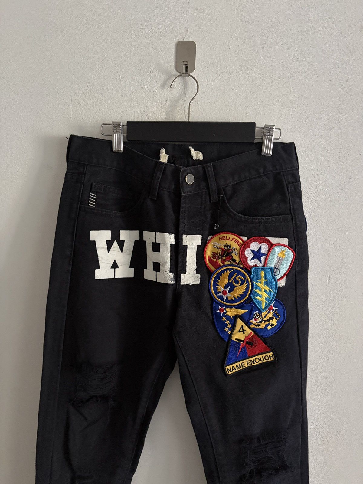 Off-White OFF WHITE PATCH RIPPED SS15 RARE Size US 29 - 3 Thumbnail