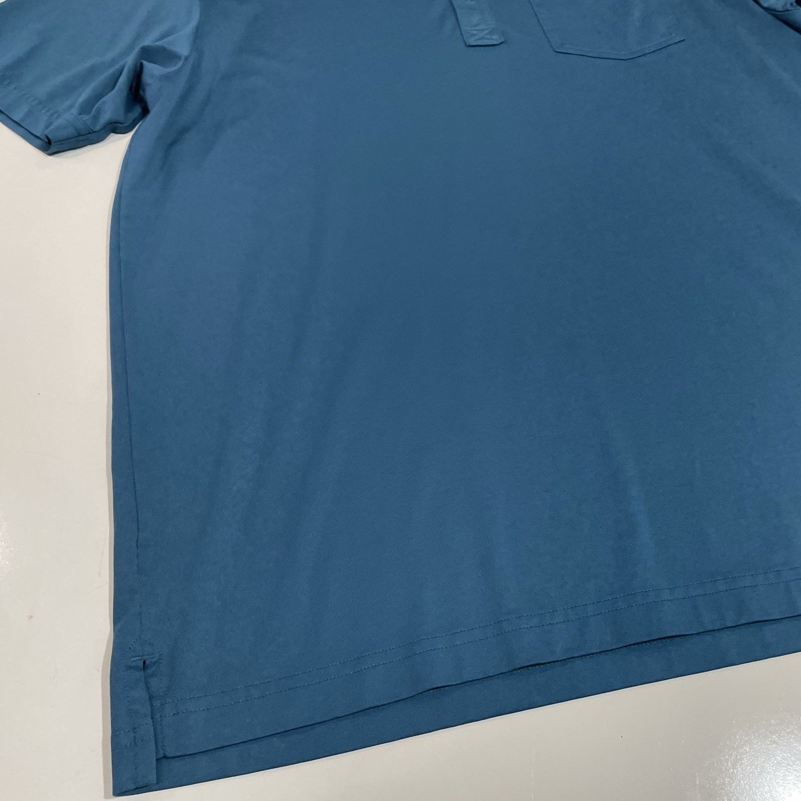TravisMathew Travis Mathew Langley Men’s XL Short Sleeve Golf Polo Blue Size US XL / EU 56 / 4 - 4 Thumbnail