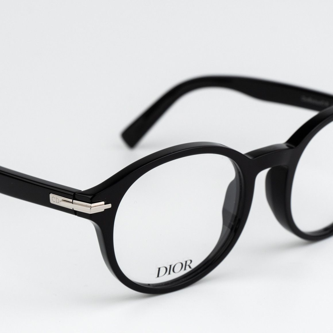 Dior NEW Dior DIORBLACKSUITO RI 1000 Unisex Round Eyeglasses Size ONE SIZE - 9 Thumbnail