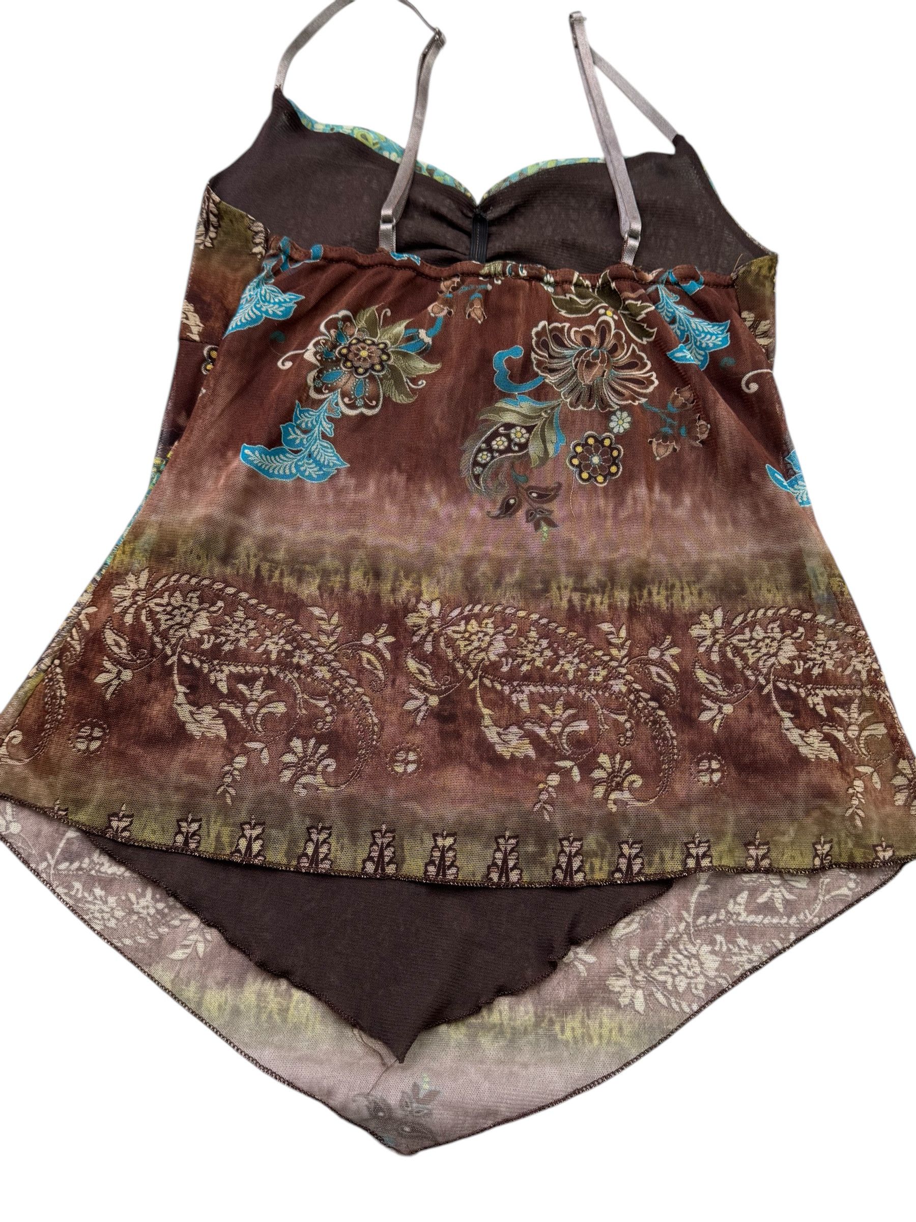 Japanese Brand Vintage Tank Top W191(V9) Size XS / US 0-2 / IT 36-38 - 4 Thumbnail