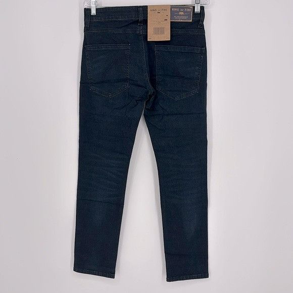 Ring Of Fire Ring of Fire Edge Slim Fit Dark Wash Jeans Men’s 30”x30” Size US 30 / EU 46 - 9 Thumbnail