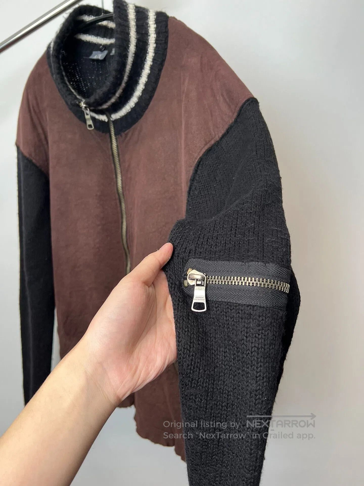 Armani Exchange Armani Exchange Suede Pullover Jacket. Size US XL / EU 56 / 4 - 4 Thumbnail