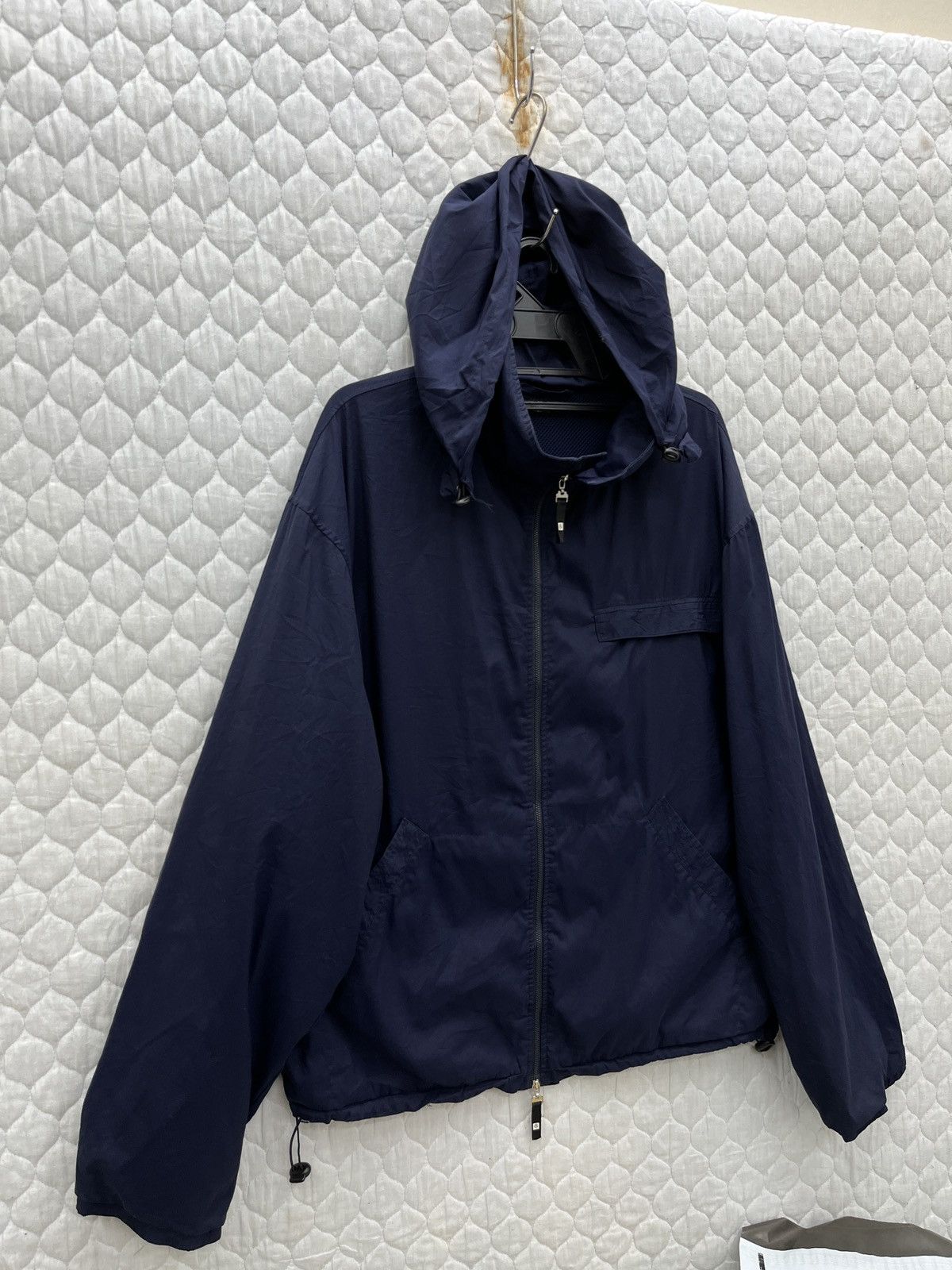 Giorgio Armani 🔥🔥🔥ARCHIVE GIORGIO ARMANI HOODIE LIGHT JACKET Size US L / EU 52-54 / 3 - 7 Thumbnail