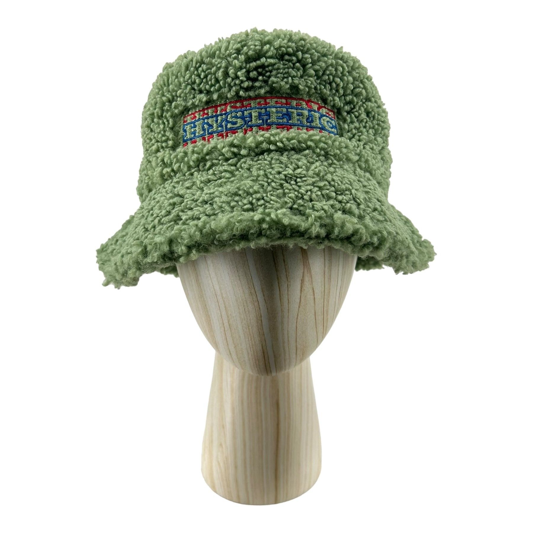Fleece Embroidered Logo Bucket Hat