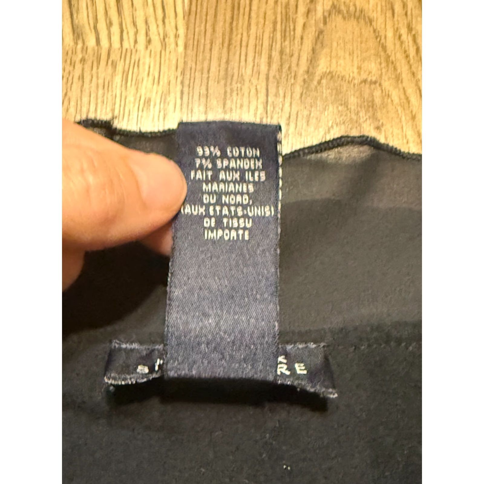 Jones New York Jones New York Signature Blouse Women's Medium Black Ruffle V-Neck Casual Modern Basic Shirt Womens Size M / US 6-8 / IT 42-44 - 6 Thumbnail