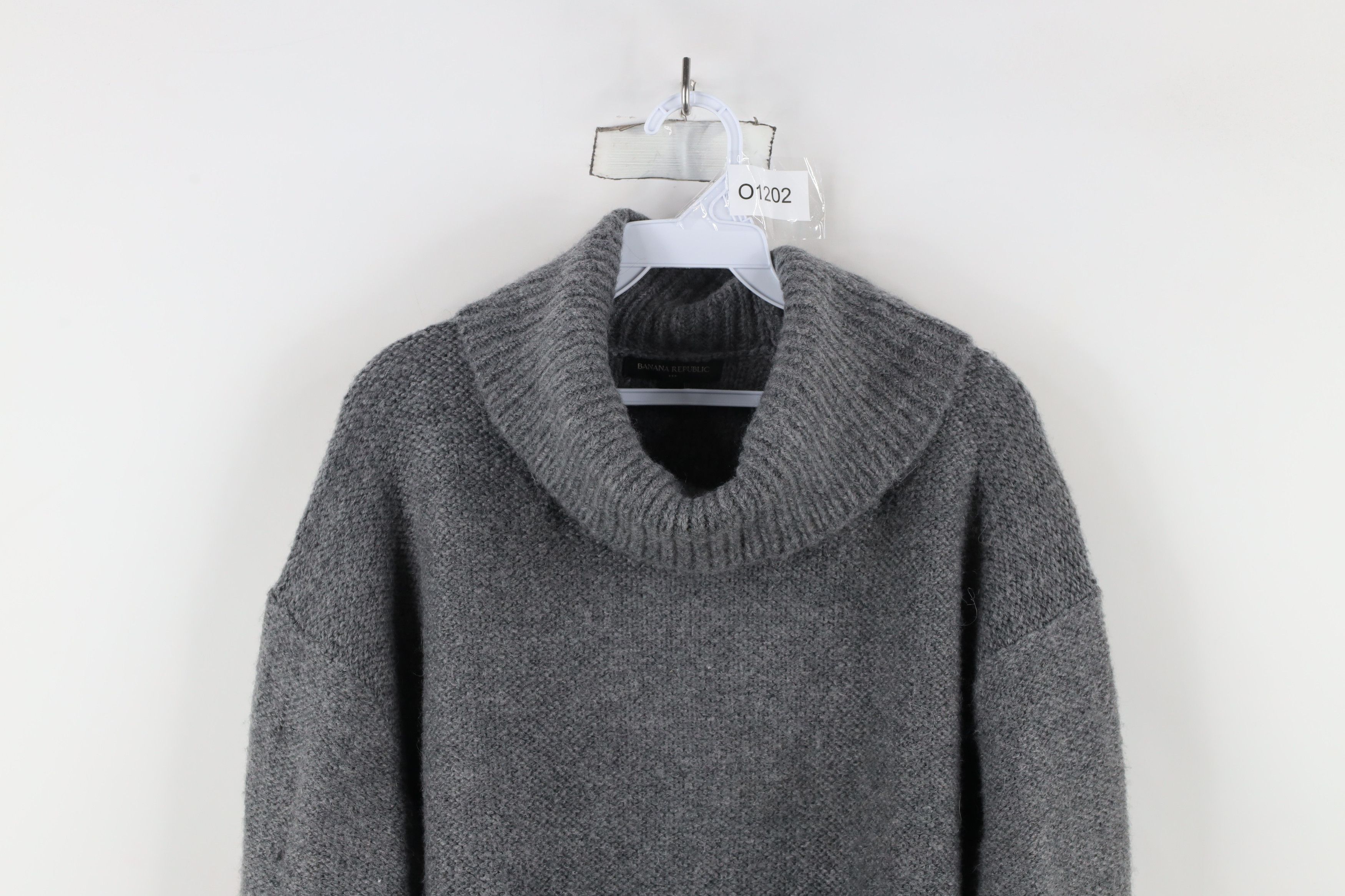 Banana Republic × Vintage Vintage Banana Republic Wool Blend Knit Turtleneck Sweater Size M / US 6-8 / IT 42-44 - 2 Thumbnail