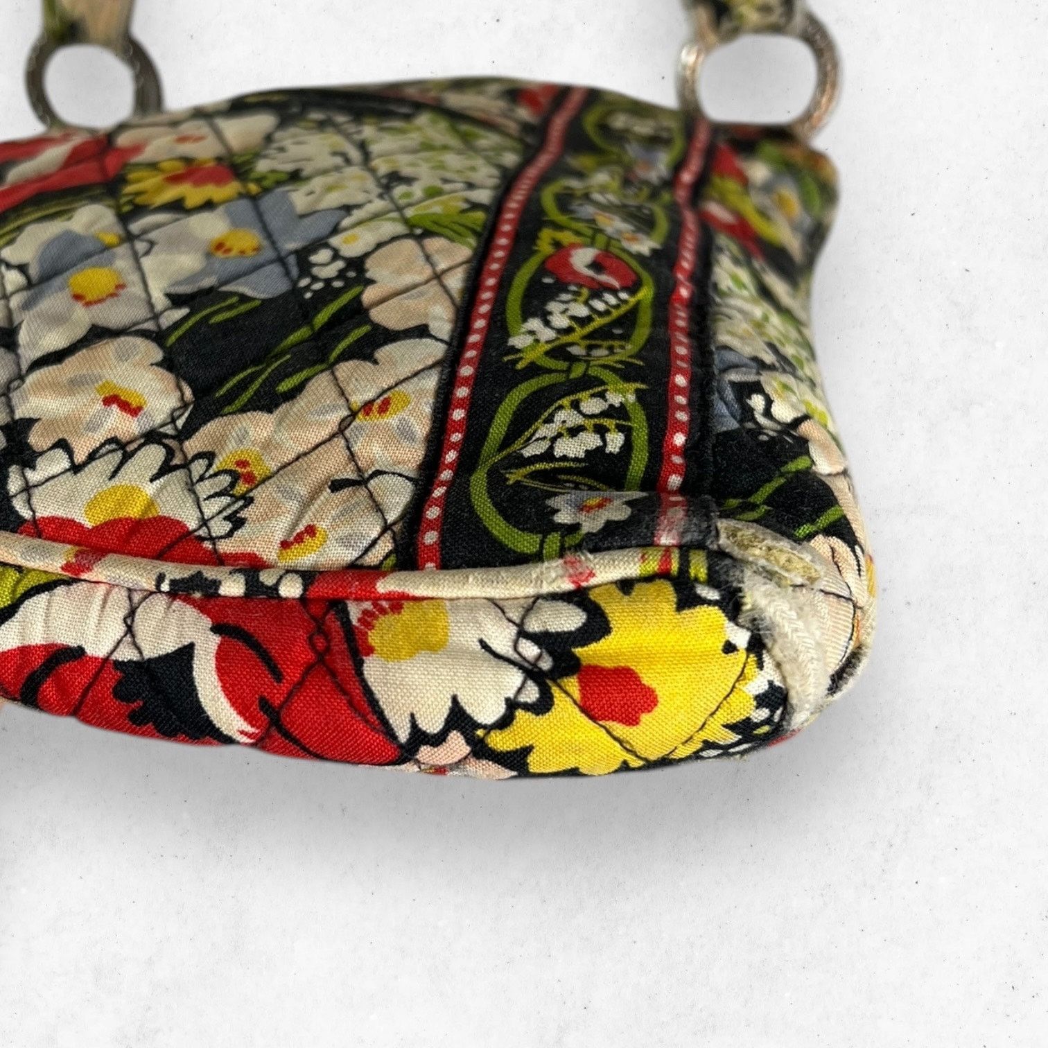 Vera Bradley Vera Bradley Retired Poppy Fields Crossbody Zip DAMAGED! Size ONE SIZE - 6 Thumbnail