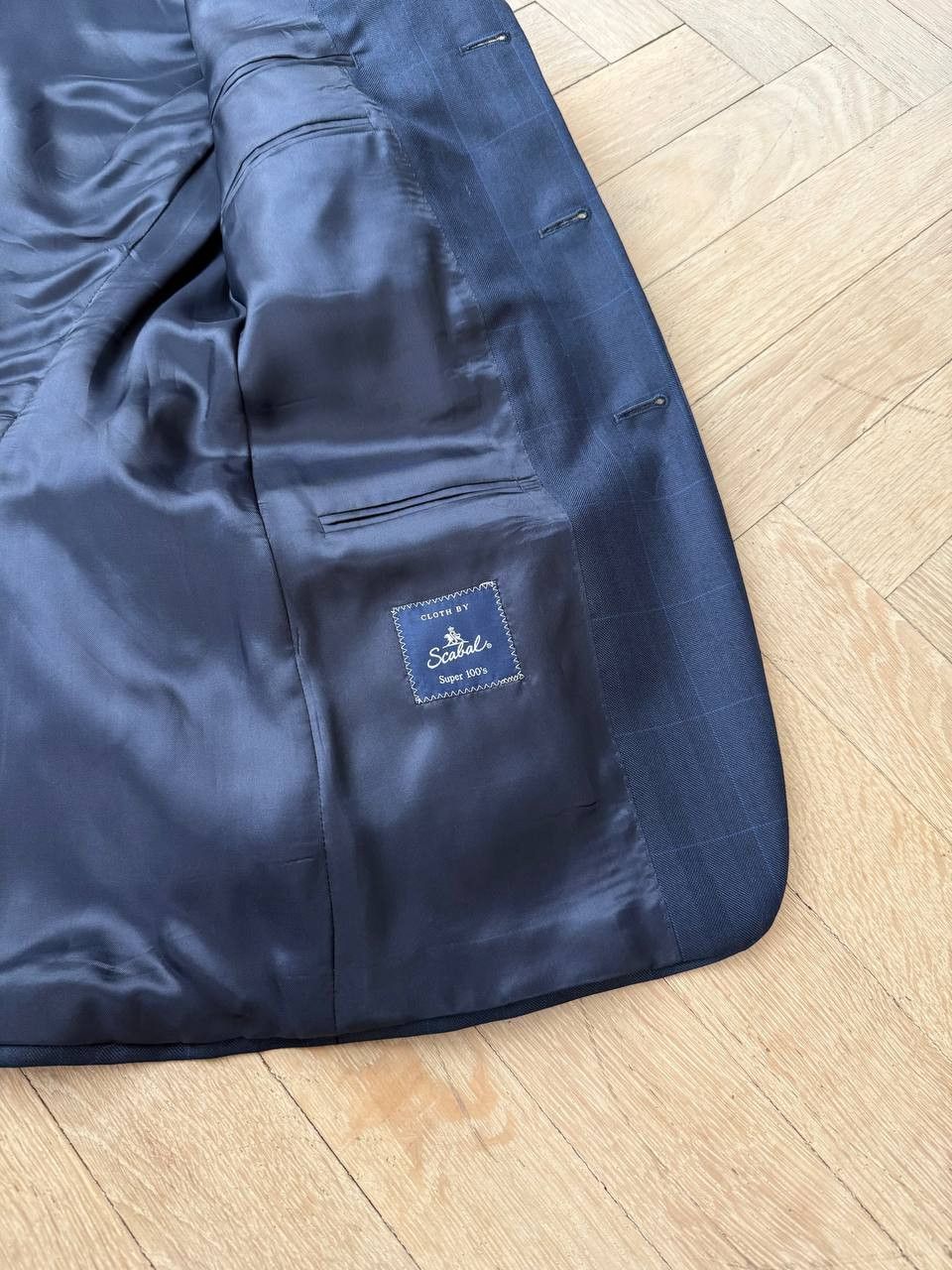 SCABAL Scabal Super 100’s Wool Blazer Size 40R - 7 Thumbnail