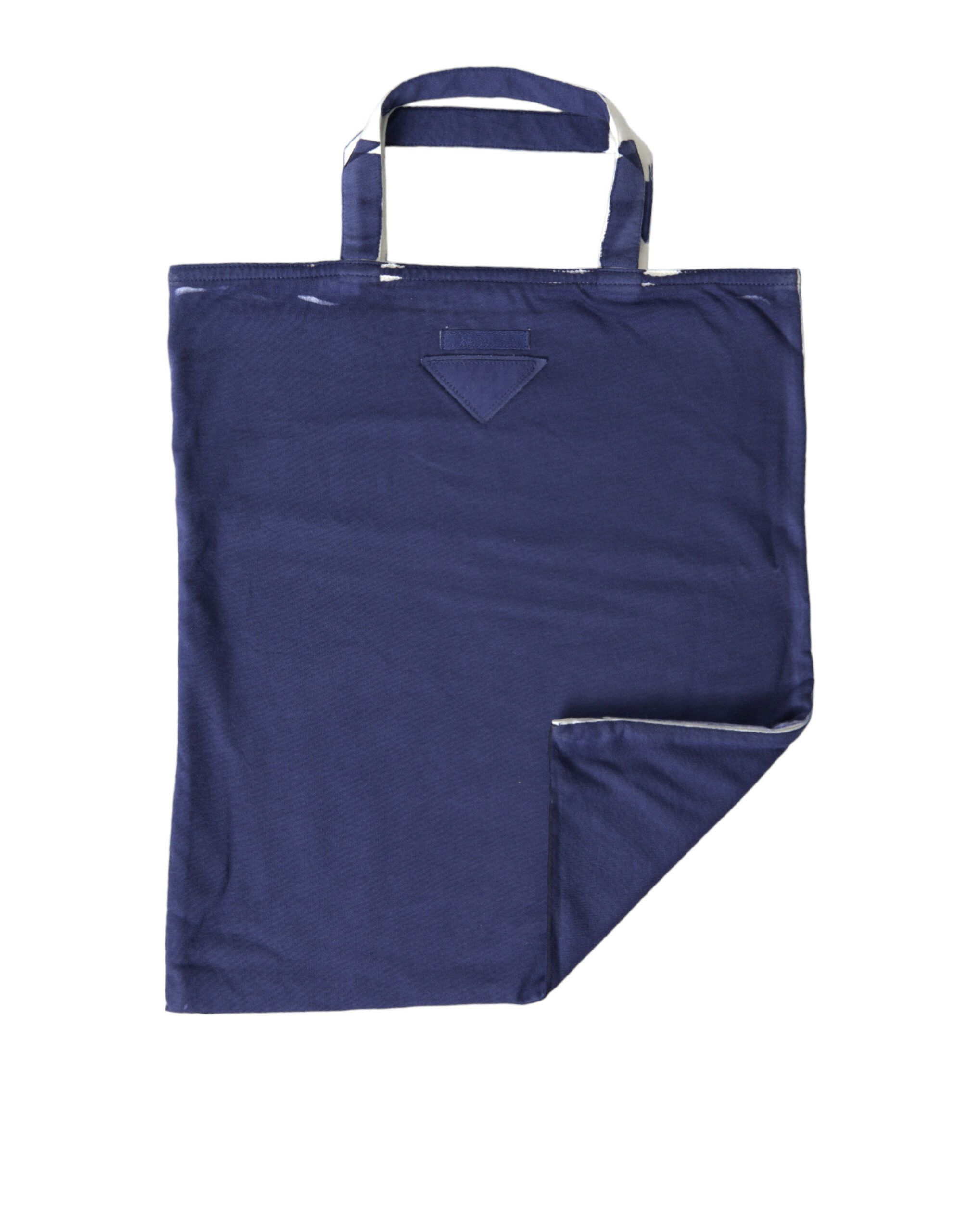 Prada Elegant Blue Tote Bag for Chic Women's Outings Size ONE SIZE - 1 Thumbnail