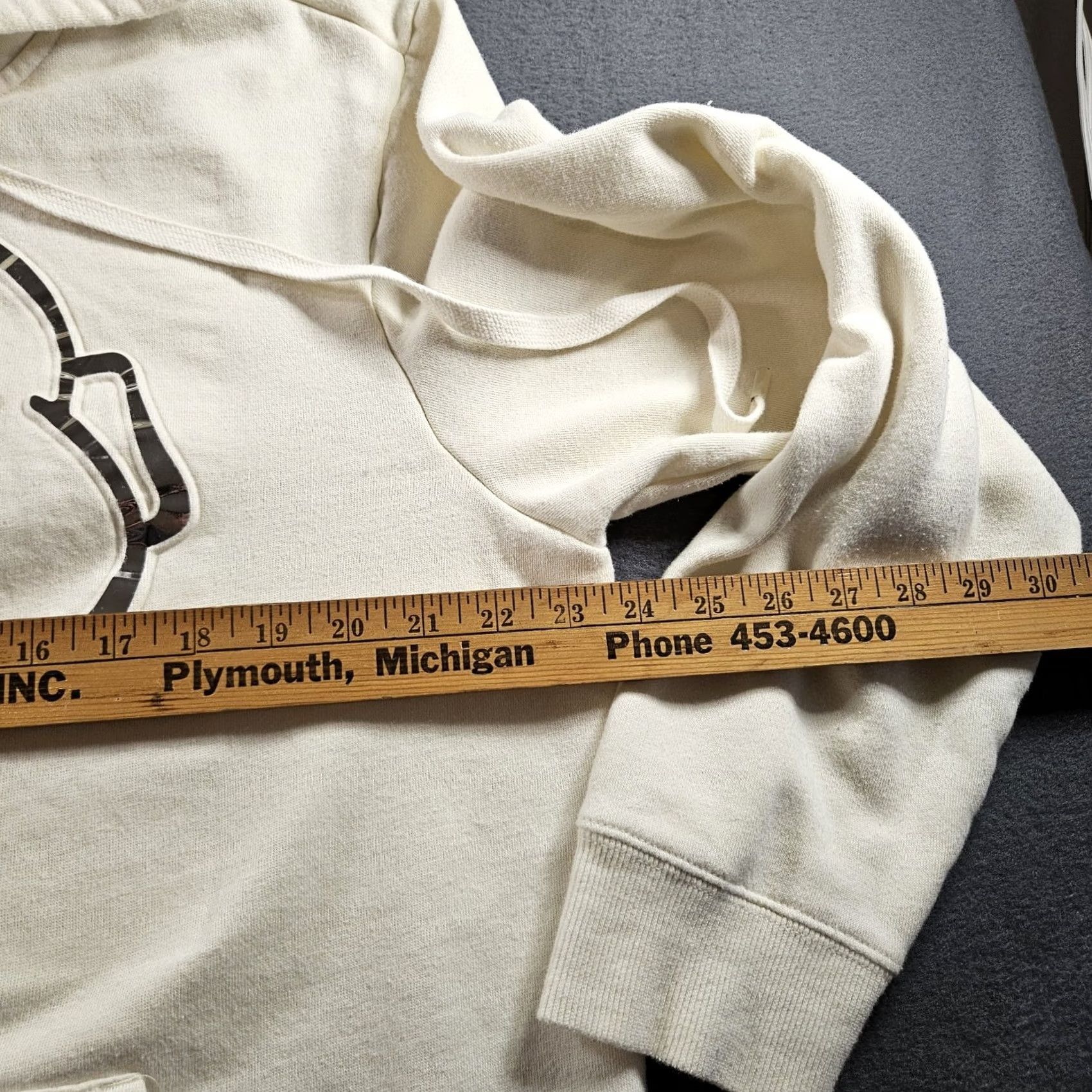 True Religion VINTAGE True Religion Hoodie Men XL Pullover White Buddha Face Reflective Pullover Hoodie Mens Size US XL / EU 56 / 4 - 7 Thumbnail