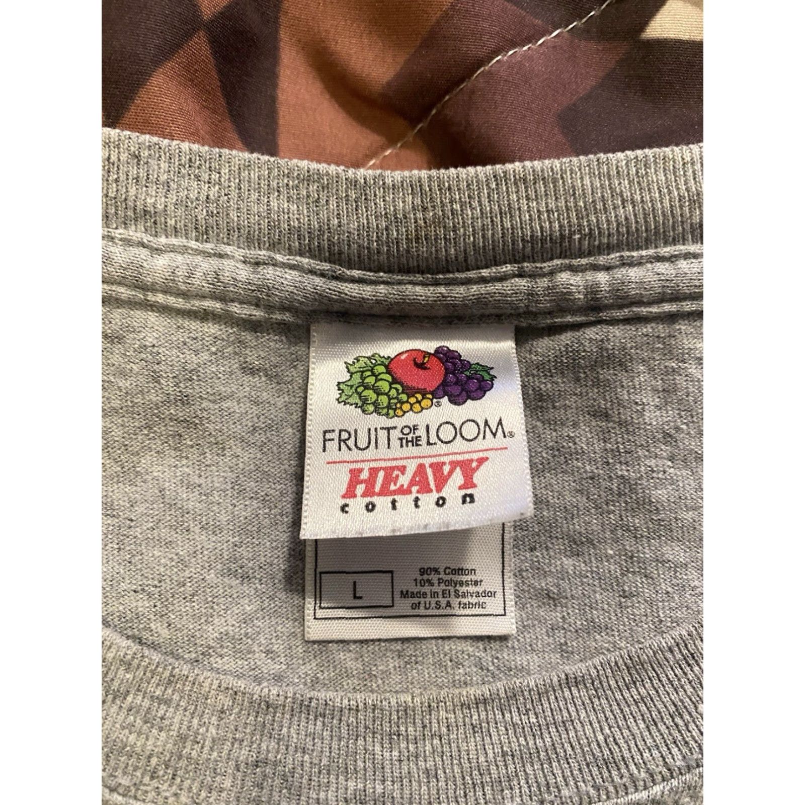 Fruit Of The Loom VINTAGE Fruit Of The Loom T-Shirt Can You Hear Me Now? Jesus Gray Adult Large Size US L / EU 52-54 / 3 - 3 Thumbnail