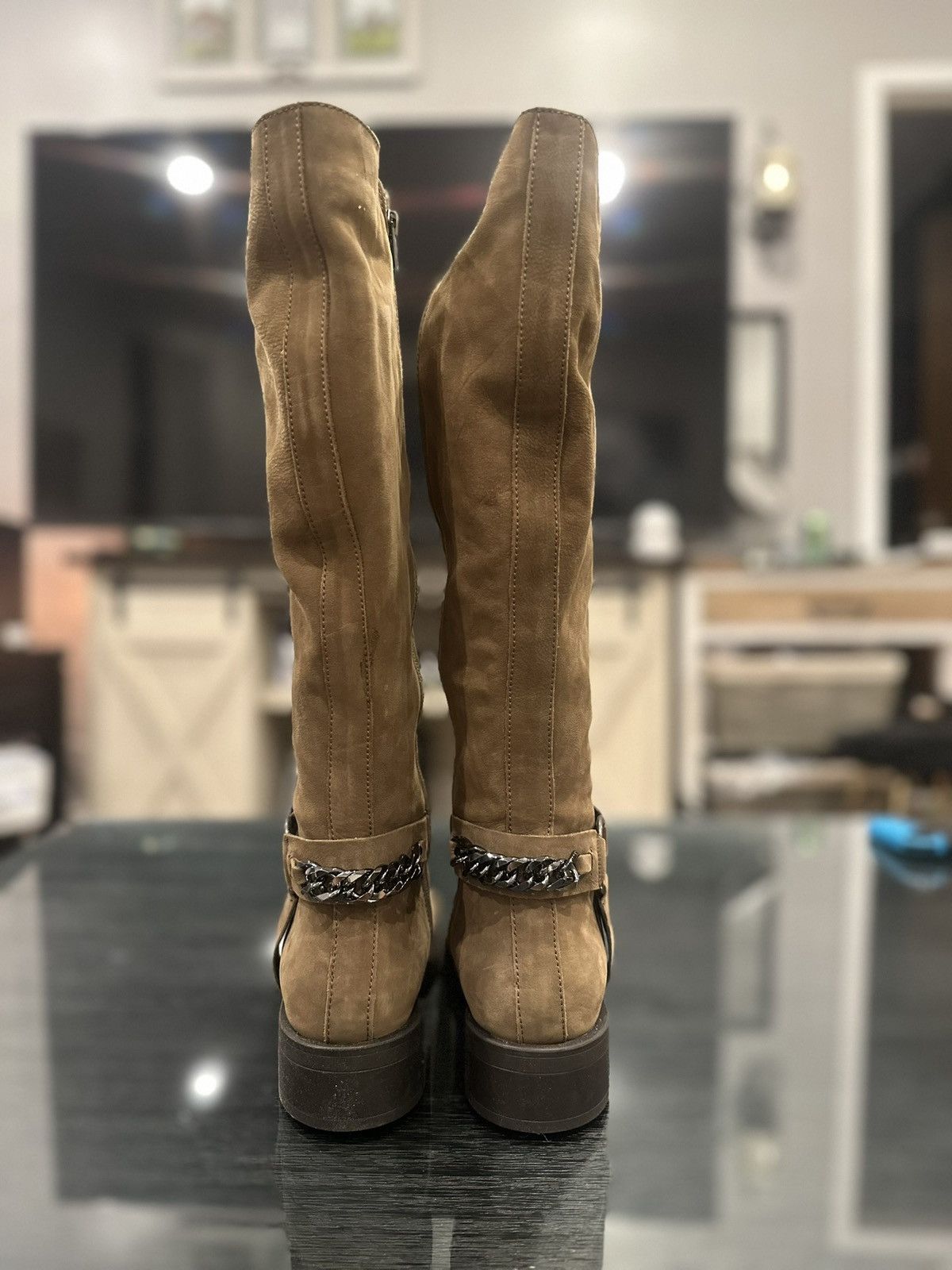 Steve Madden Steve Madden •Quin• Taupe Nubuck Size 6 Size US 6 / IT 36 - 3 Thumbnail