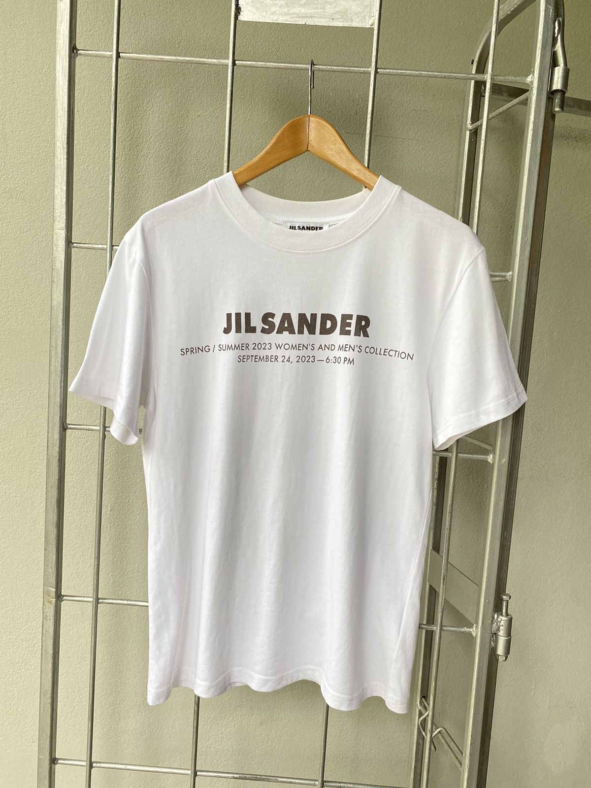 Jil Sander JILSANDER SS23 Staff Logo T-Shirt Size US M / EU 48-50 / 2 - 5 Thumbnail