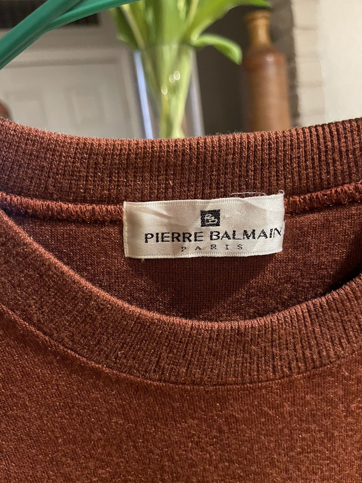 Pierre Balmain × Vintage Vintage Pierre Balmain pullover sweater Size US L / EU 52-54 / 3 - 3 Thumbnail