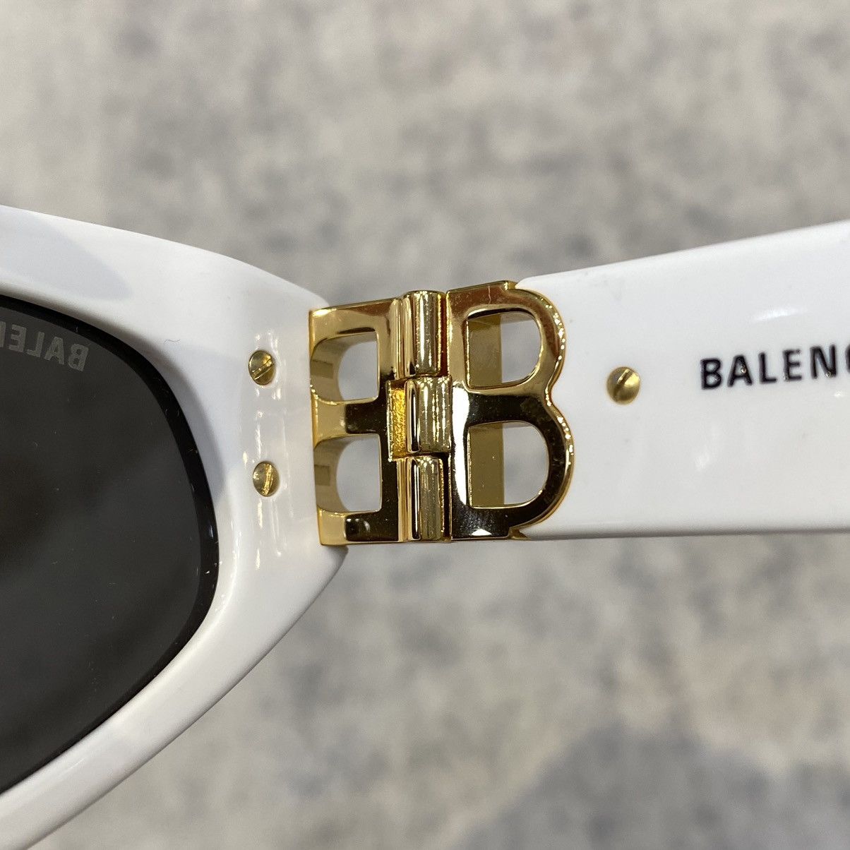 Balenciaga BALENCIAGA Dynasty D-Frame Sunglasses WHITE Size ONE SIZE - 5 Thumbnail