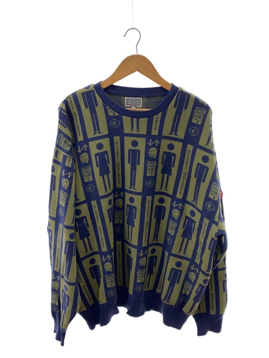 Cav Empt Multi Cotton Knit Sweater (thick) Size US XL / EU 56 / 4 - 1 Thumbnail