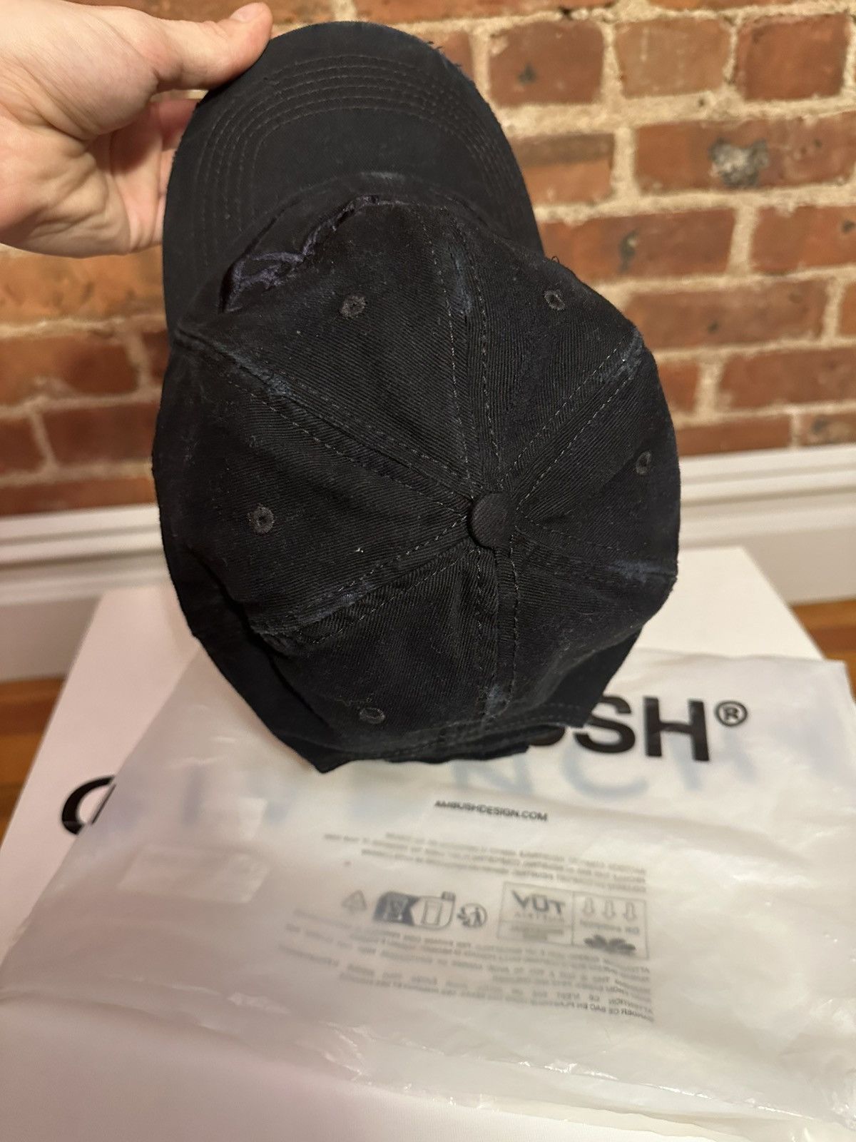 Ambush Design Vintage Logo Baseball Cap/Hat Size ONE SIZE - 5 Thumbnail