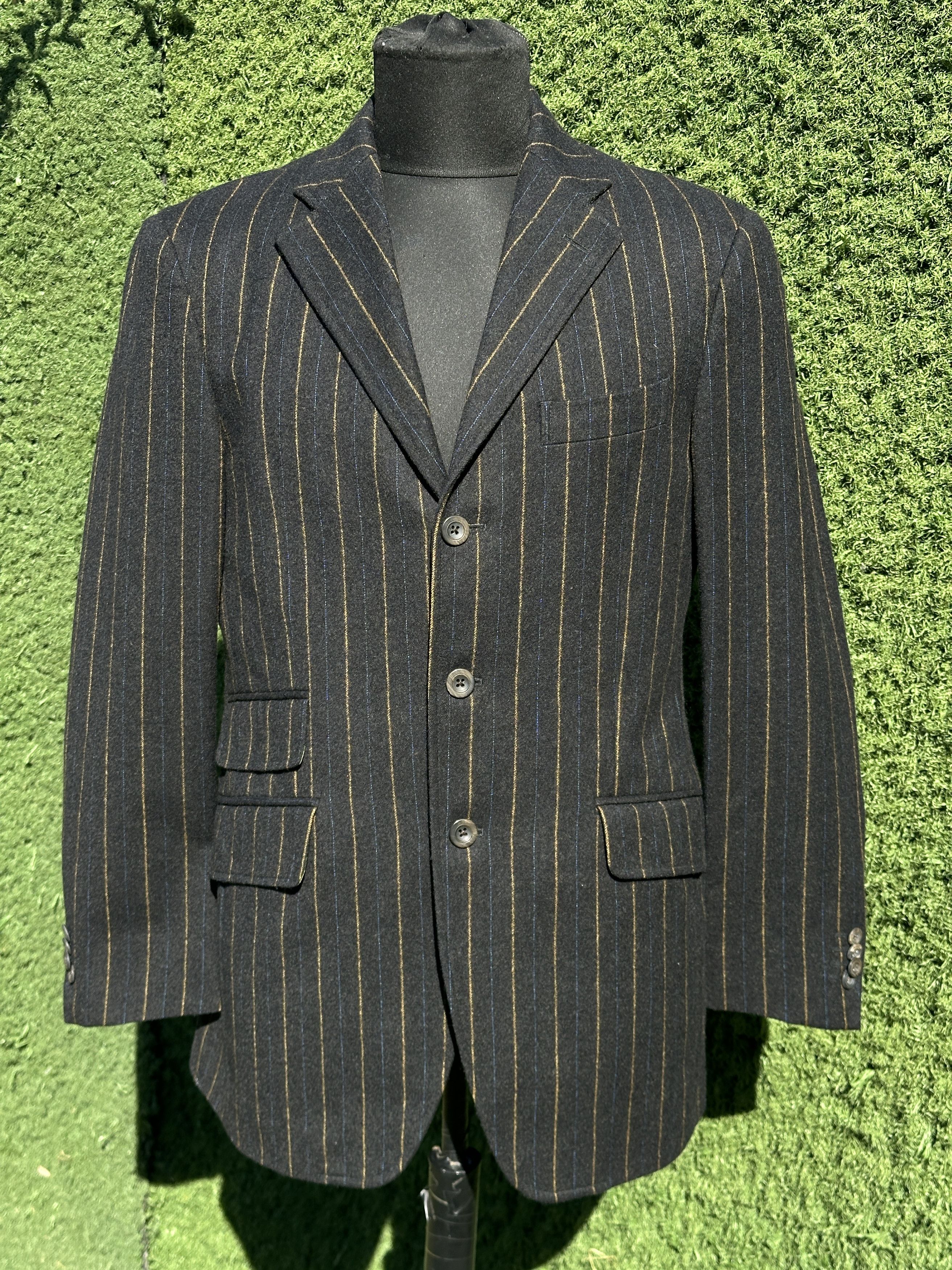 Etro Etro Milano Striped Wool Sport Coat Pocket Jacket 48 IT Size 48R - 1 Thumbnail