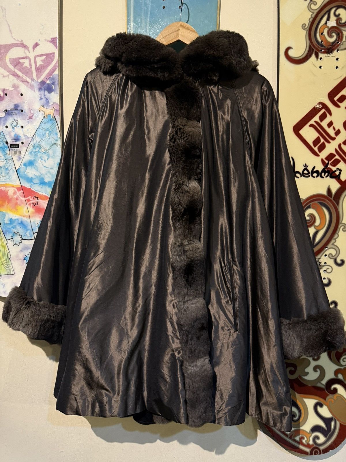 Fendi Fendi Mink Fur Coat Reversible Silk and Cashmere Size M / US 6-8 / IT 42-44 - 2 Thumbnail