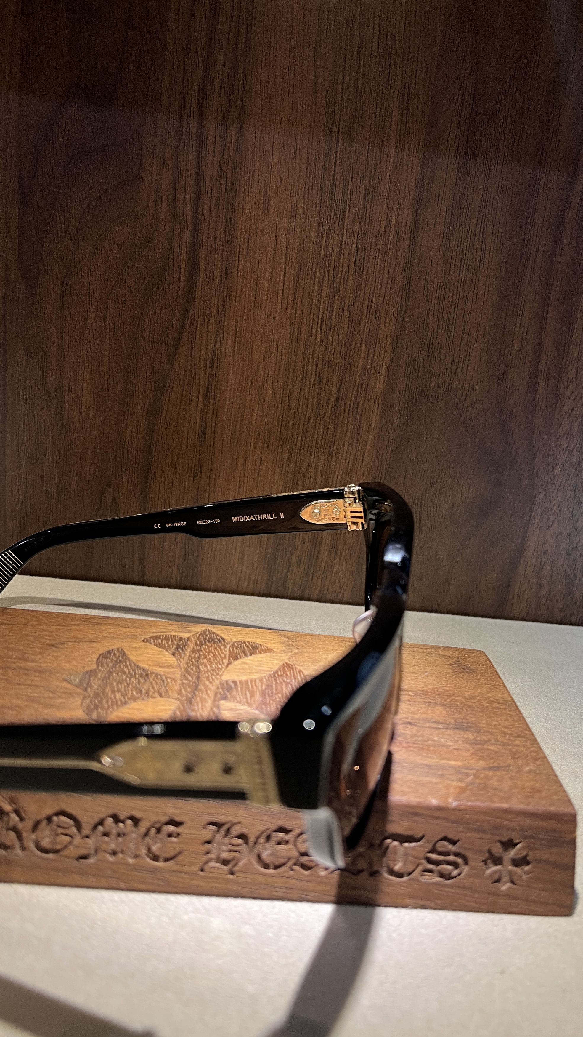 Chrome Hearts CHROME HEARTS MIDIXATHRILL II SUNGLASSES Size ONE SIZE - 8 Thumbnail