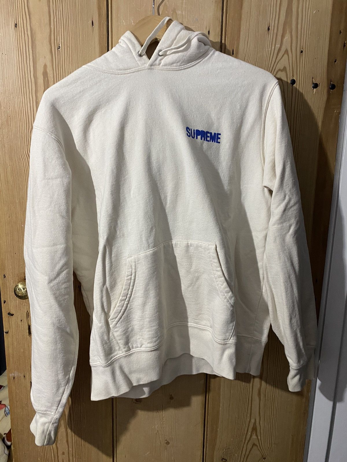 image of Supreme Restless Youth Hoodie in Tan, Men's (Size Small)
