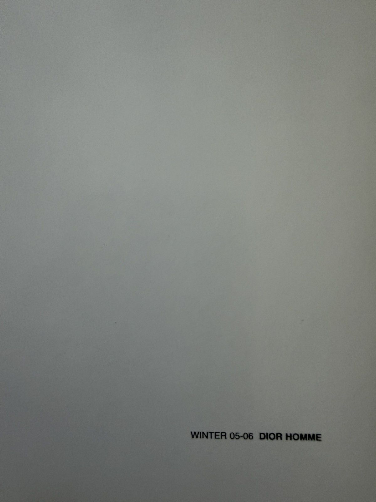 Dior Dior Homme Lookbooks - Hedi Slimane Size ONE SIZE - 5 Thumbnail