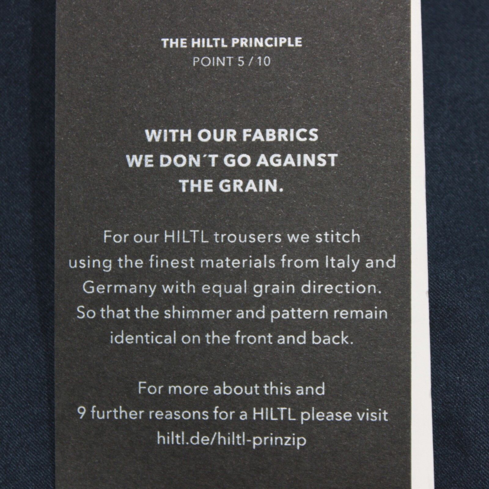 Hiltl Hiltl New with tags Chino Size 34 US In Blue Size US 34 / EU 50 - 8 Thumbnail