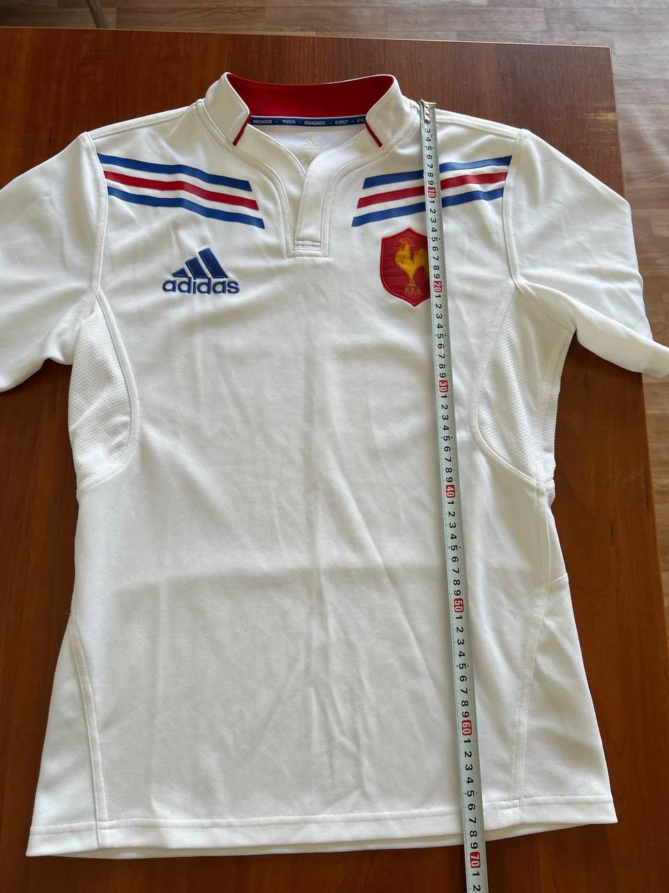 Adidas 2012/13 FRANCE TEAM AWAY RUGBY UNION SHIRT JERSEY ADIDAS SzS Size US S / EU 44-46 / 1 - 13 Thumbnail