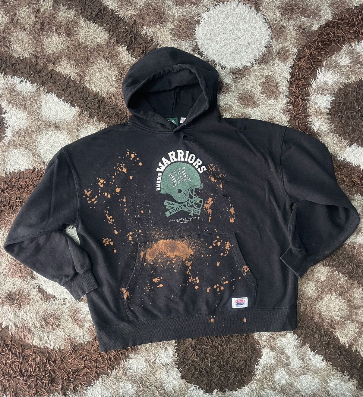 Nutmeg × Vintage VINTAGE DISTRESSED UNIVERSITY HAWAII NUTMEG VERY RARE Size US L / EU 52-54 / 3 - 1 Thumbnail