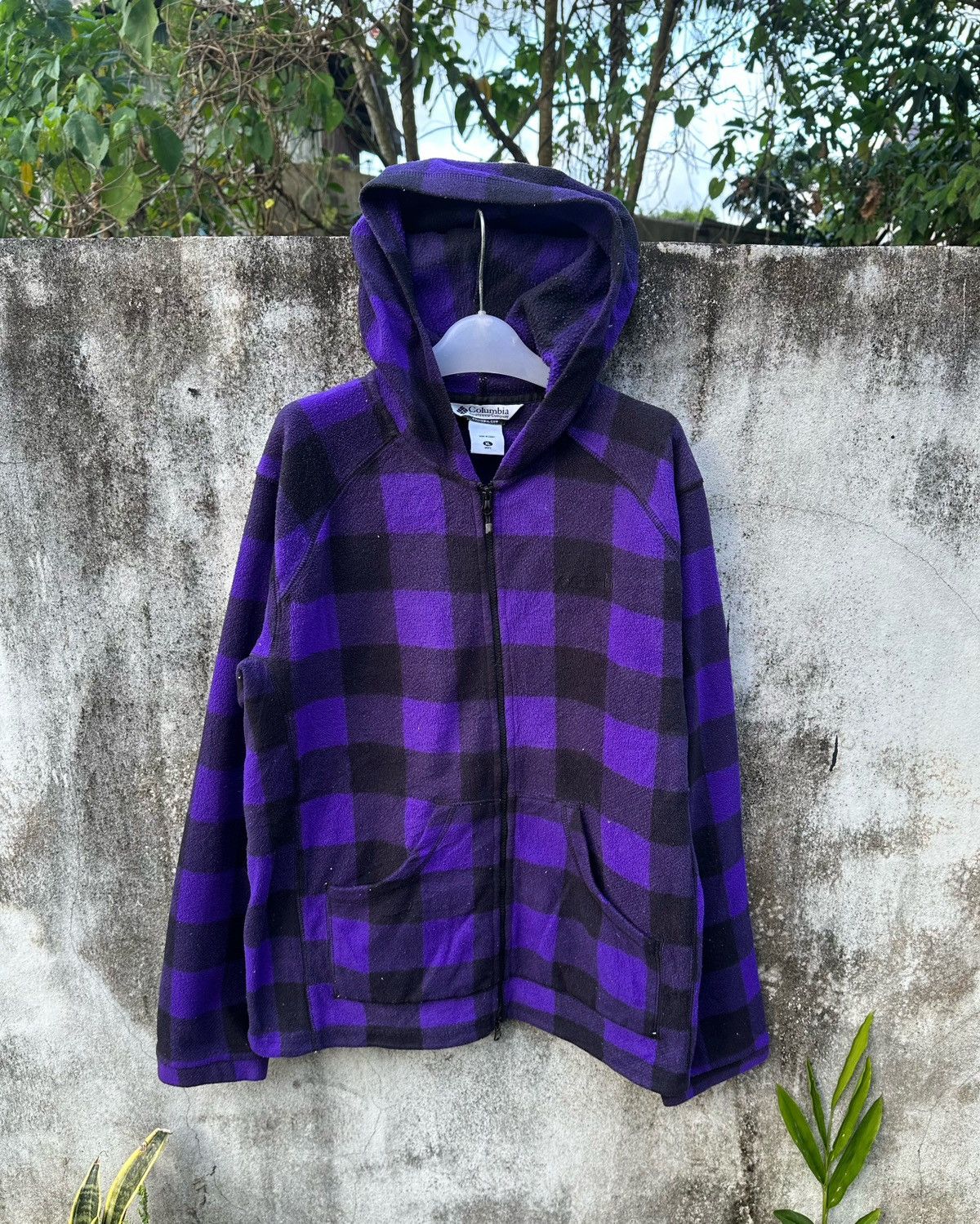 Columbia Columbia tartan zipper hoodie Size US XL / EU 56 / 4 - 4 Thumbnail