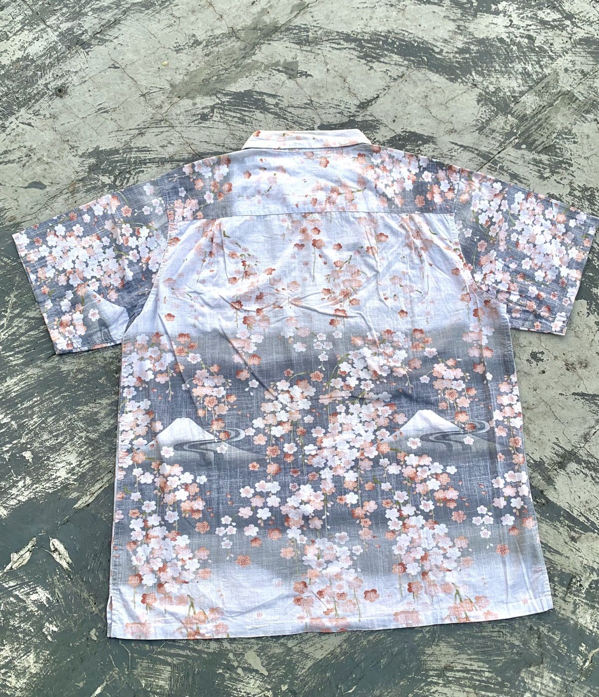 Japanese Brand 🇯🇵 Vtg Fuji Sakura Japan hawaiian Shirts Size US XL / EU 56 / 4 - 7 Thumbnail