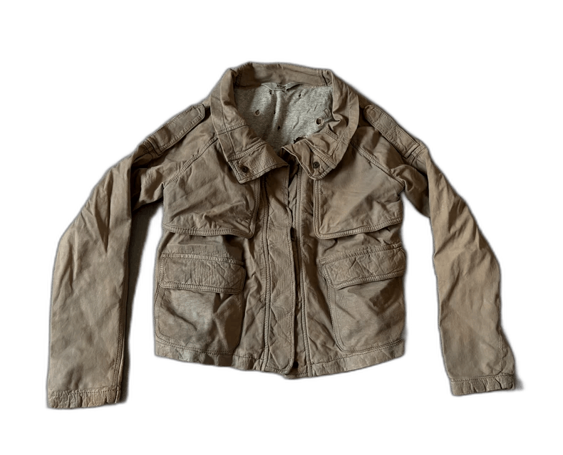 Yohji Yamamoto Vintage Giorgio Brato Short Jacket with Pockets-2506 Size S / US 4 / IT 40 - 1 Thumbnail