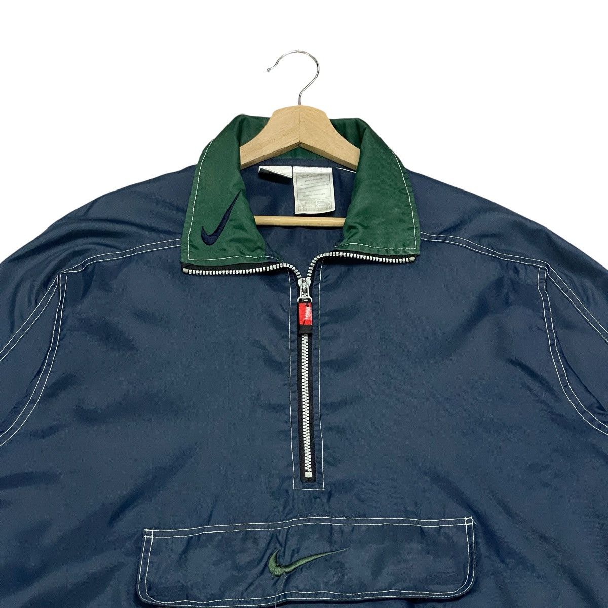 Nike Vintage Nike Half Zipper Anorak Windbreaker Jacket Size US L / EU 52-54 / 3 - 7 Thumbnail