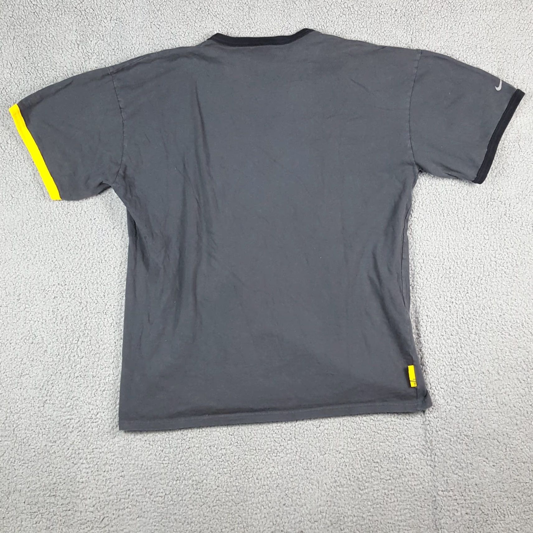 Nike VINTAGE Nike Basketball T-Shirt Men's 2XL Gray Y2K Good Great Days Short Sleeve Crew Neck Sports Retro 90s 00s Mens Size US XXL / EU 58 / 5 - 4 Thumbnail