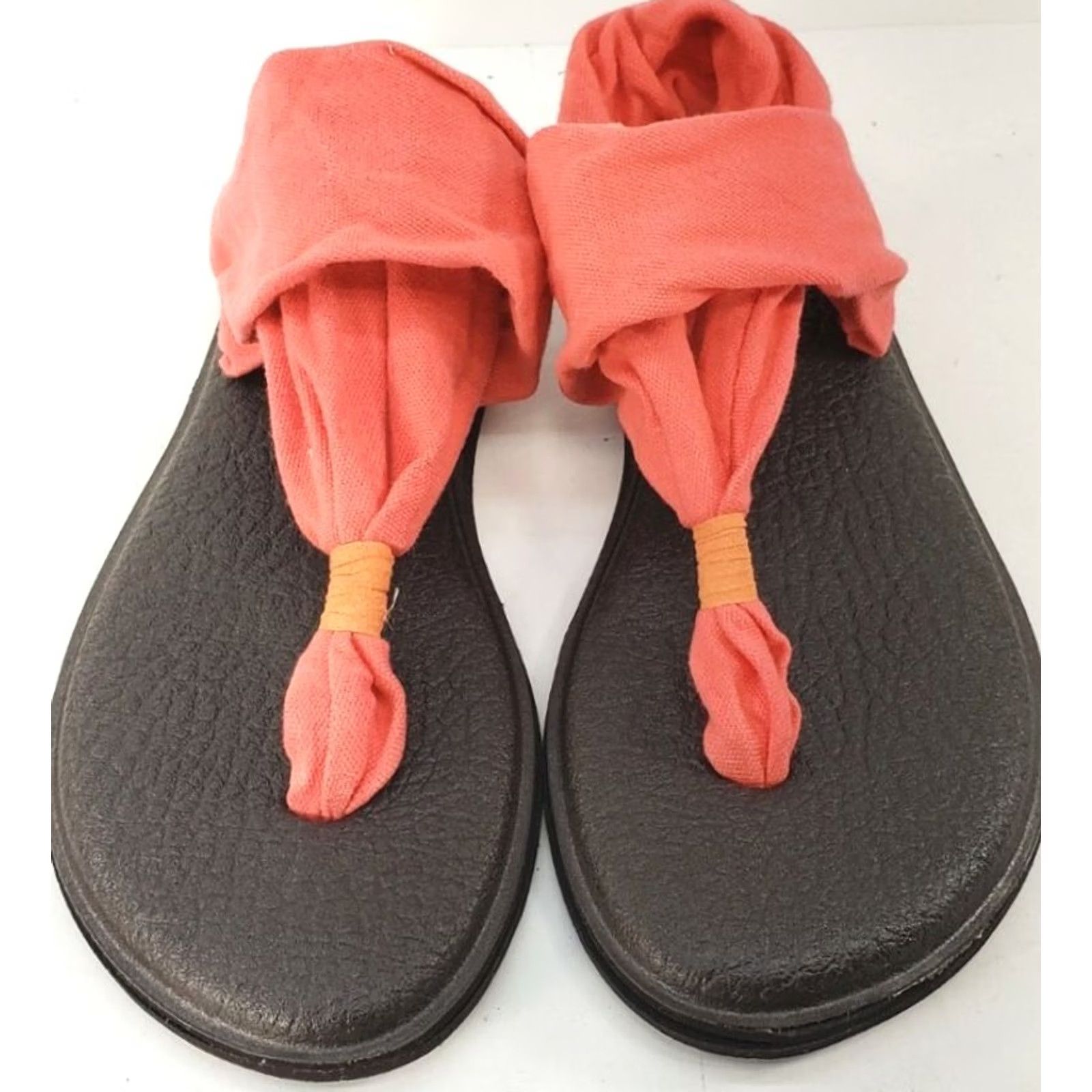 Sanuk Sanuk Yoga Sling 2 Sandals Womens Size 7 Coral Color Slip-On M Sandals Size US 7 / IT 37 - 3 Thumbnail
