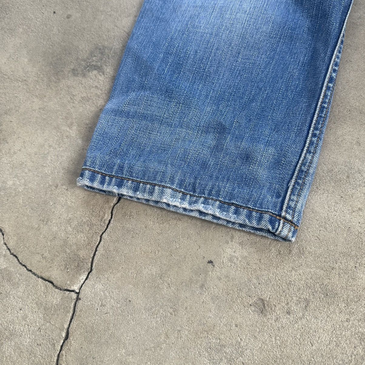 Dolce & Gabbana Dolce & Gabbana D&G 2000s vintage leather patch logo jeans Size US 36 / EU 52 - 10 Thumbnail