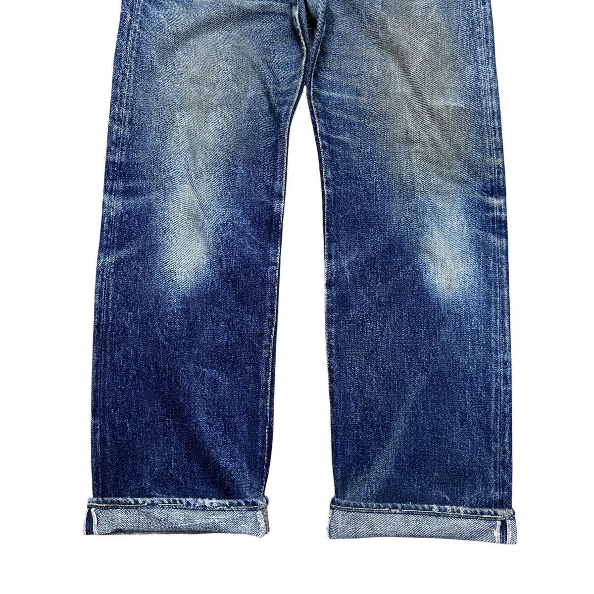 Samurai Jeans 21oz Samurai S510xx Denim Selvedge Jeans Natural Fade Size US 34 / EU 50 - 7 Thumbnail
