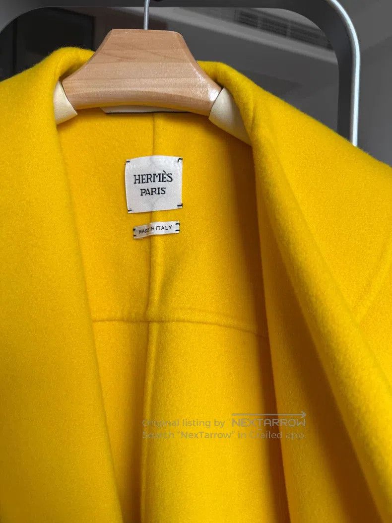 Hermes Hermes Cashmere coat, cashmere Size XS / US 0-2 / IT 36-38 - 3 Thumbnail