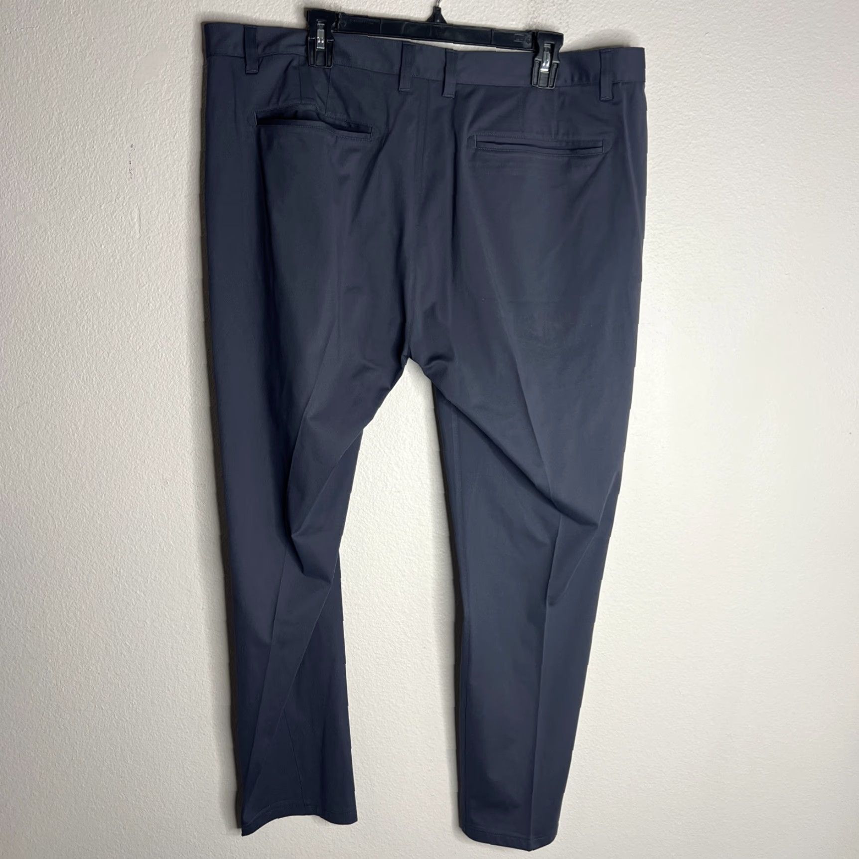 Rhone Rhone Mens Pants 40x31 Gray 5-Pocket Slim Tapered Stretch Commuter Dress Casual Everyday Size US 40 / EU 56 - 4 Thumbnail