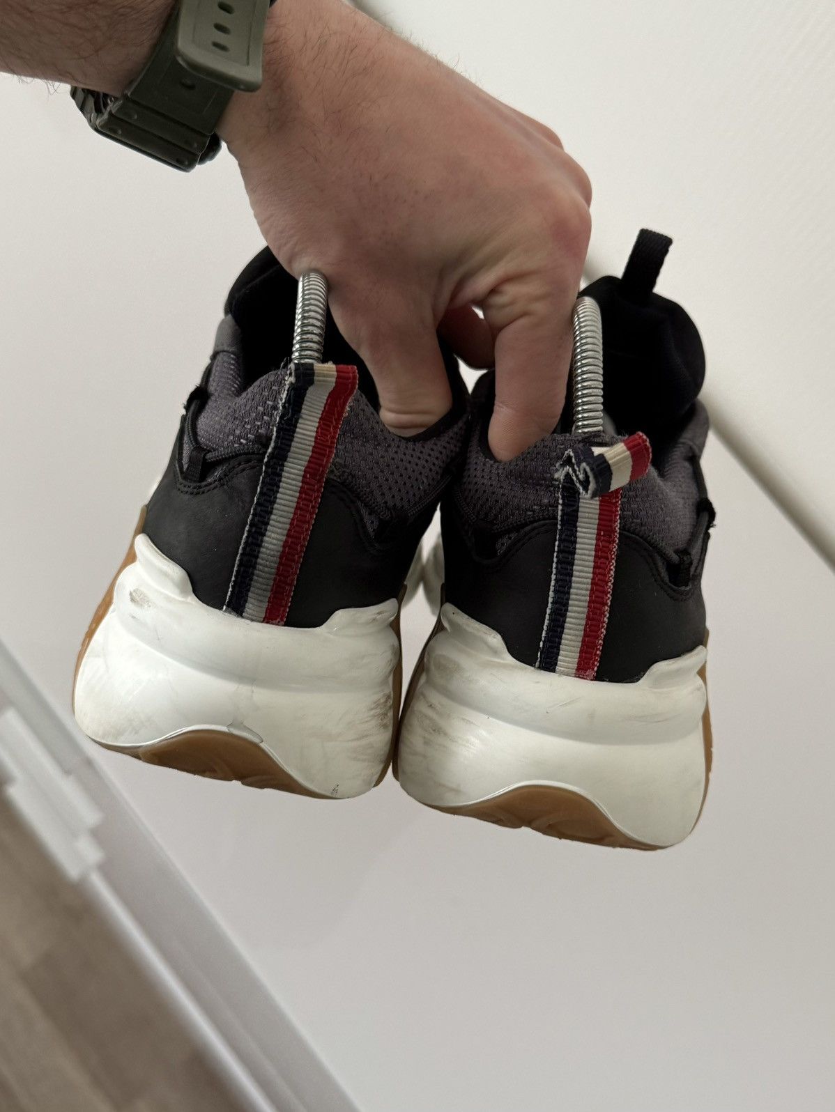 Moncler Moncler Y2K Compassor Trainer Hype Running Sneakers Size US 6.5 / IT 36.5 - 9 Thumbnail