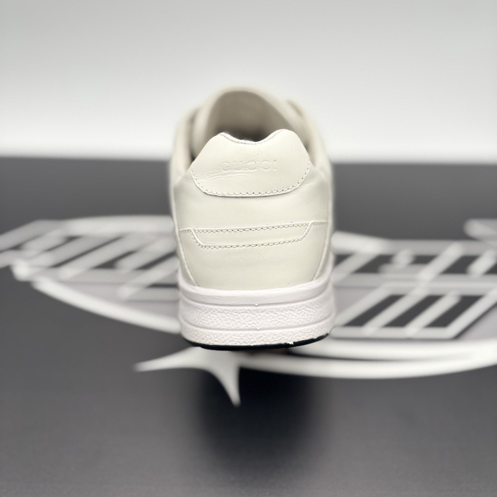 Gucci Gucci Leather Low Top ' White ' | GOOD CONDITION! Size US 6.5 / EU 39-40 - 3 Thumbnail