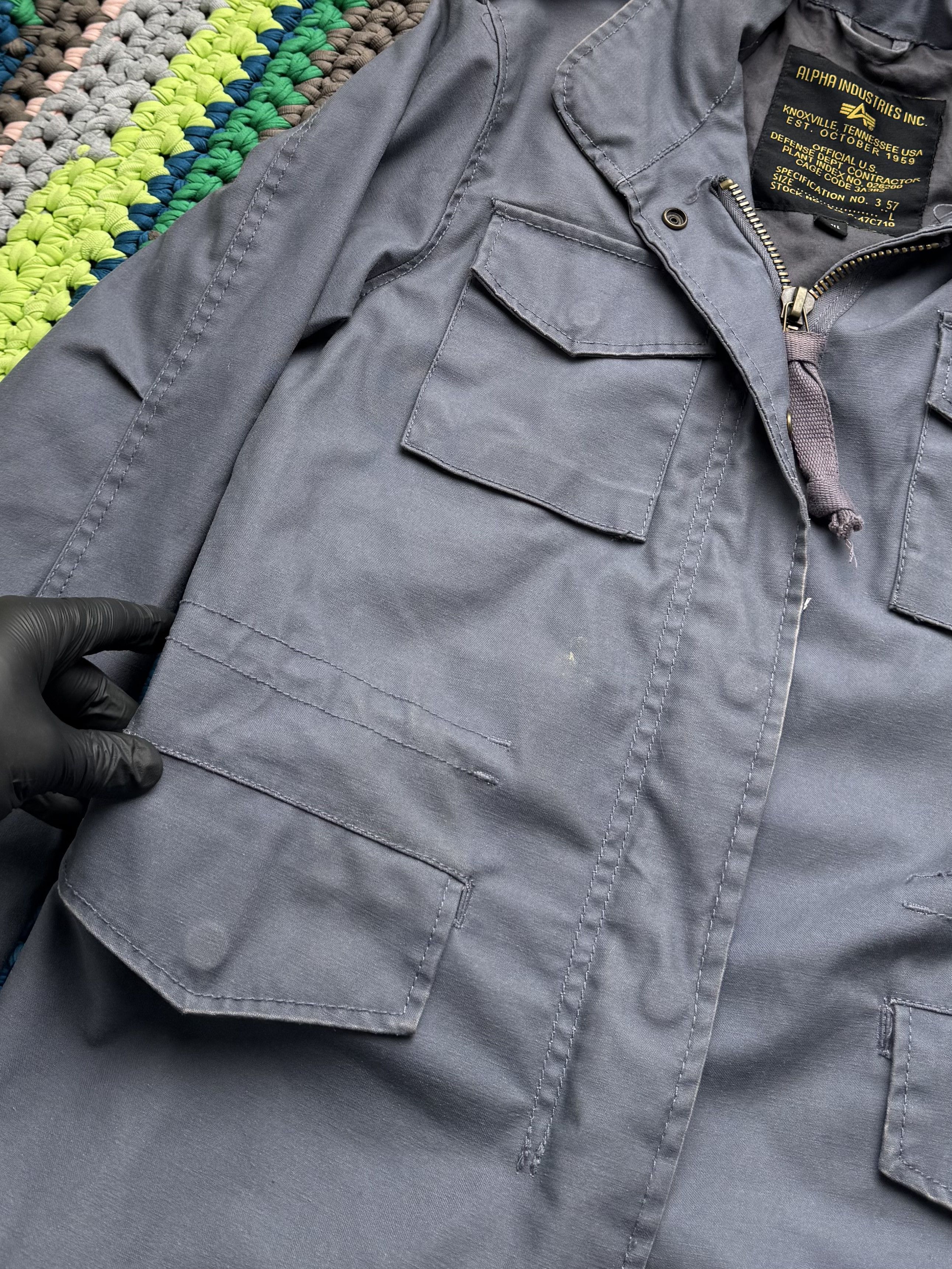 Alpha Industries Y2K Alpha Industries Field Jacket Military Coat (ET1) Size S / US 4 / IT 40 - 7 Thumbnail