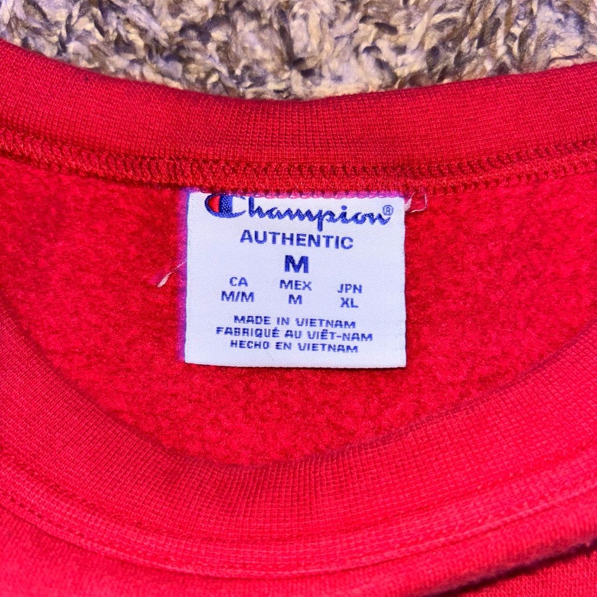 Champion Champion Athletics Sweatshirt Red Size M Size US M / EU 48-50 / 2 - 3 Thumbnail
