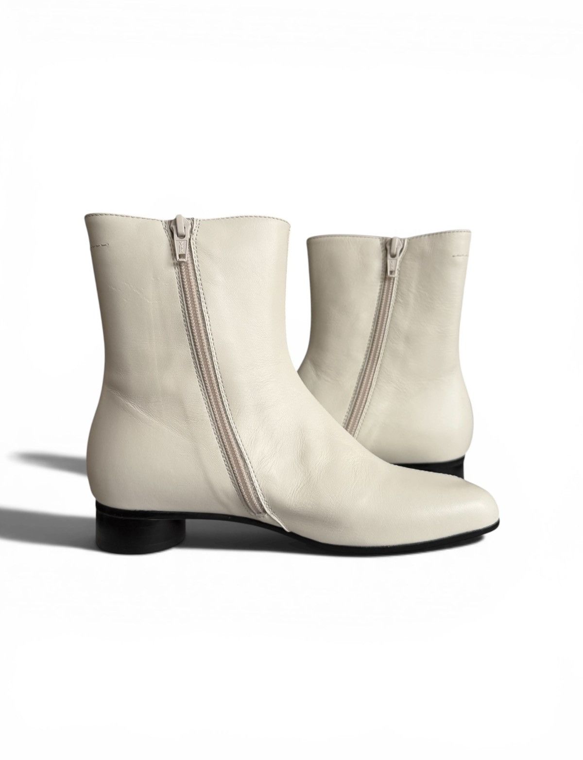 Maison Margiela Maison Margiela MM6 Leather boots Size US 4 / IT 34 - 7 Thumbnail