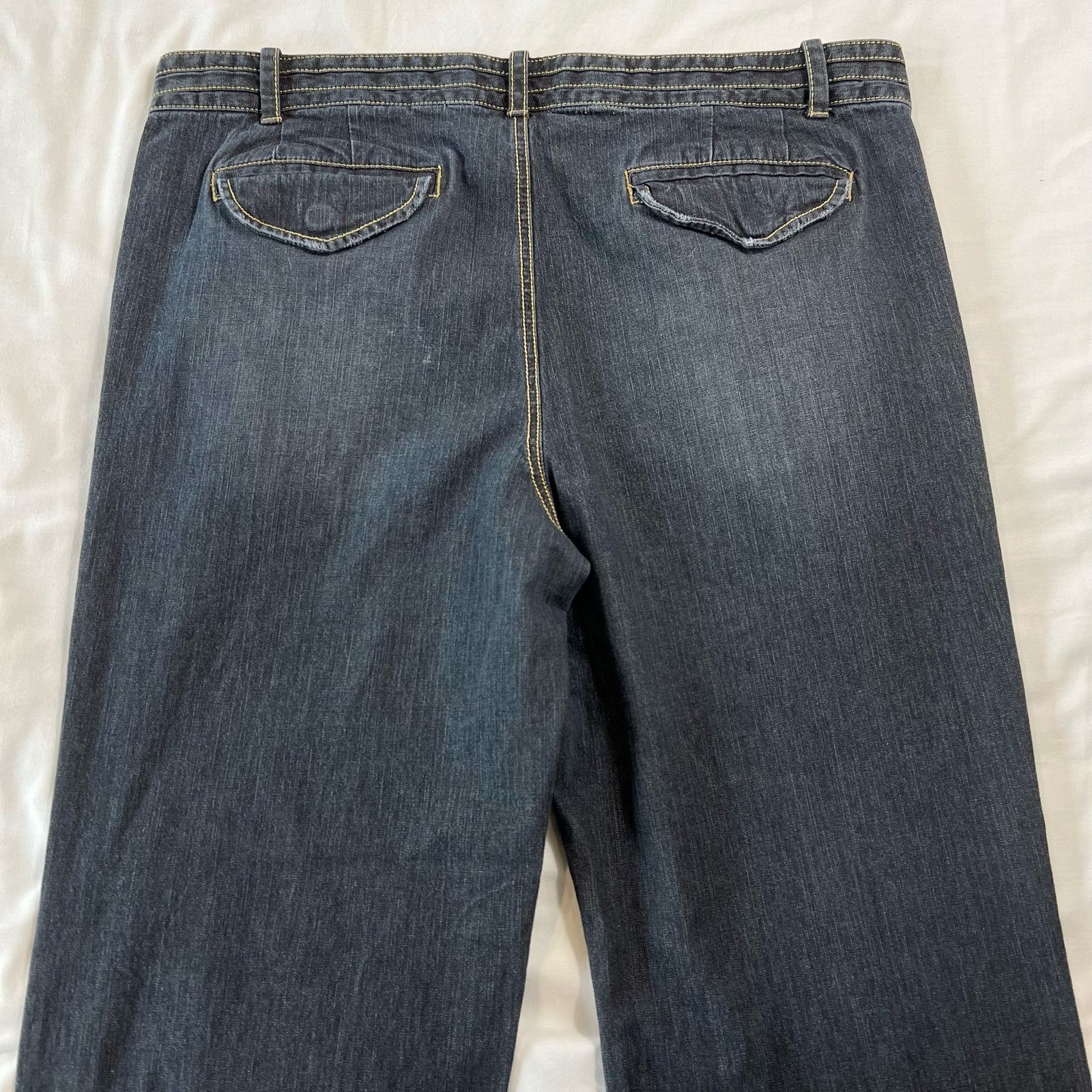 Route 66 VTG Route 66 Jeans Juniors 14/15 Wide Leg Y2K Skater Size 36" / US 14 / IT 50 - 9 Thumbnail