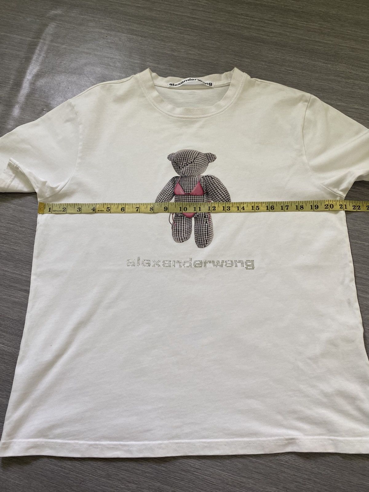 Alexander Wang Alexander Wang Bikini Bear Rhinestone Shirt Size US M / EU 48-50 / 2 - 12 Thumbnail