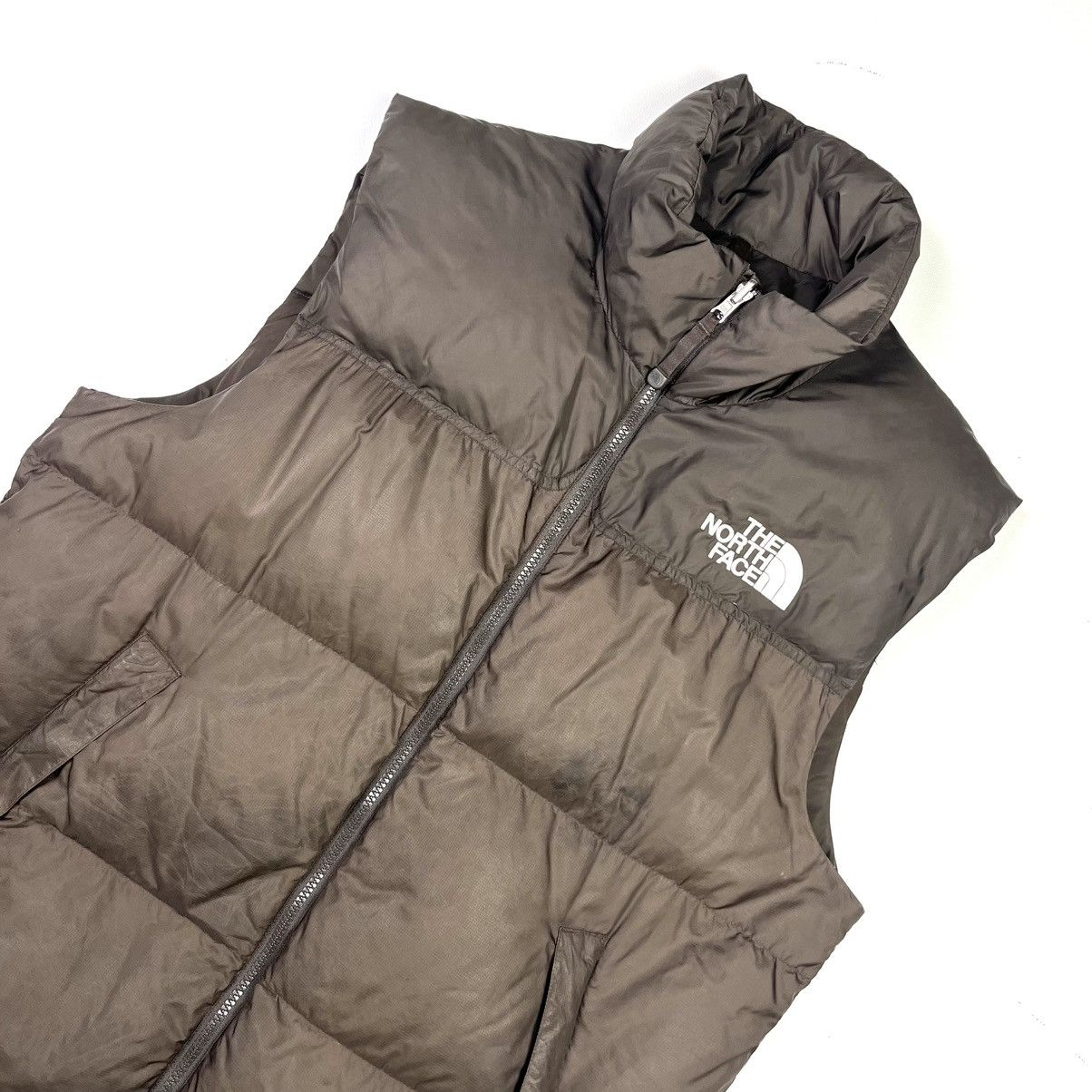 The North Face × Vintage The North Face Kylie Streetwear Brown Puffer Down Vest 700 Size US L / EU 52-54 / 3 - 4 Thumbnail
