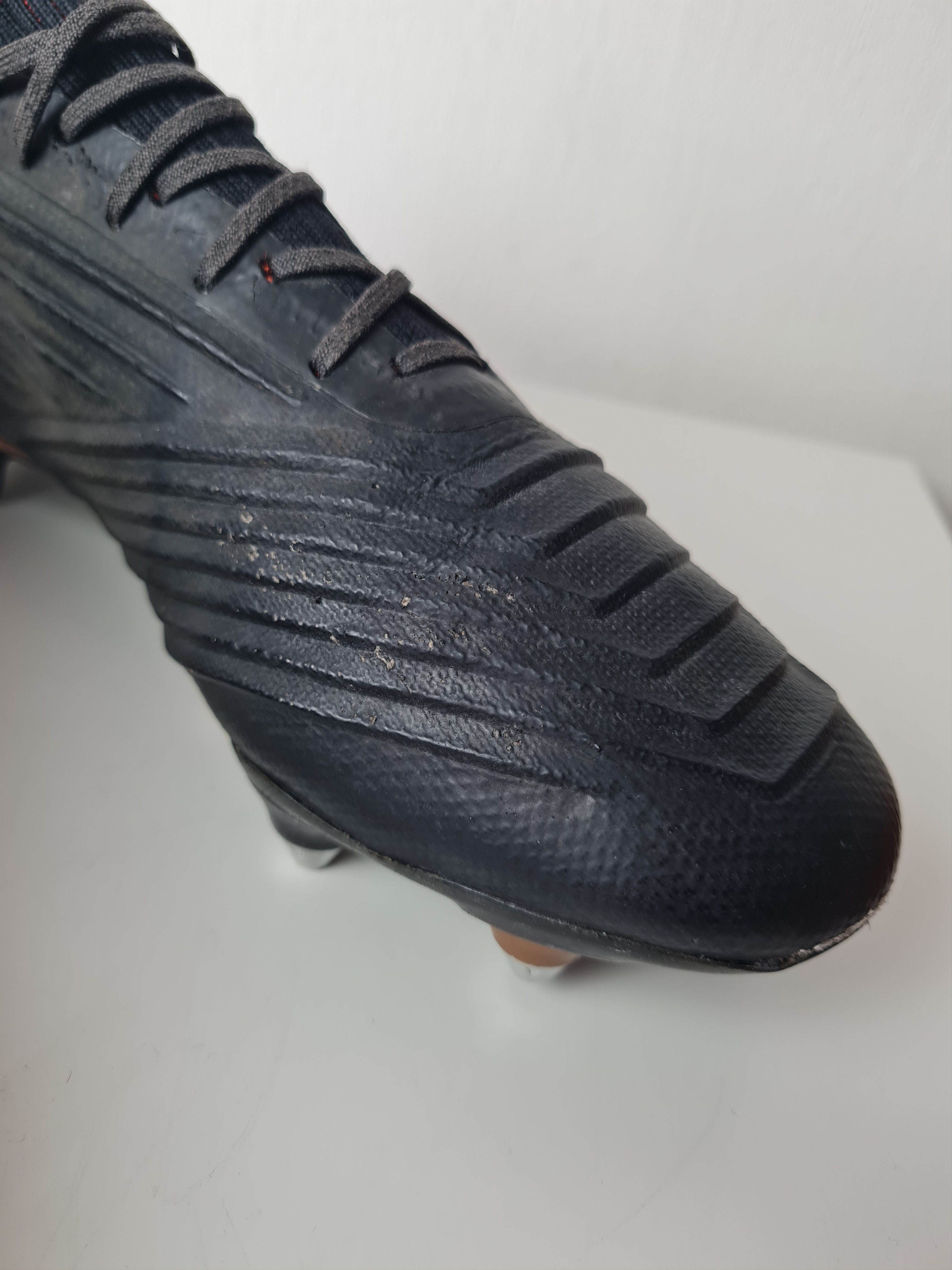 Adidas Football Soccer Boots Adidas Predator SG black Cleats UK8 Size US 9 / EU 42 - 22 Thumbnail
