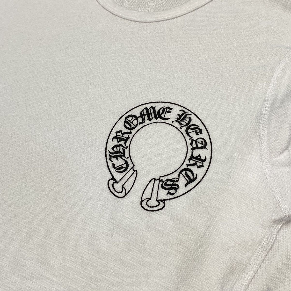 Chrome Hearts Chrome Hearts Dagger Thermal long t-shirt white Size XL / US 12-14 / IT 48-50 - 4 Thumbnail