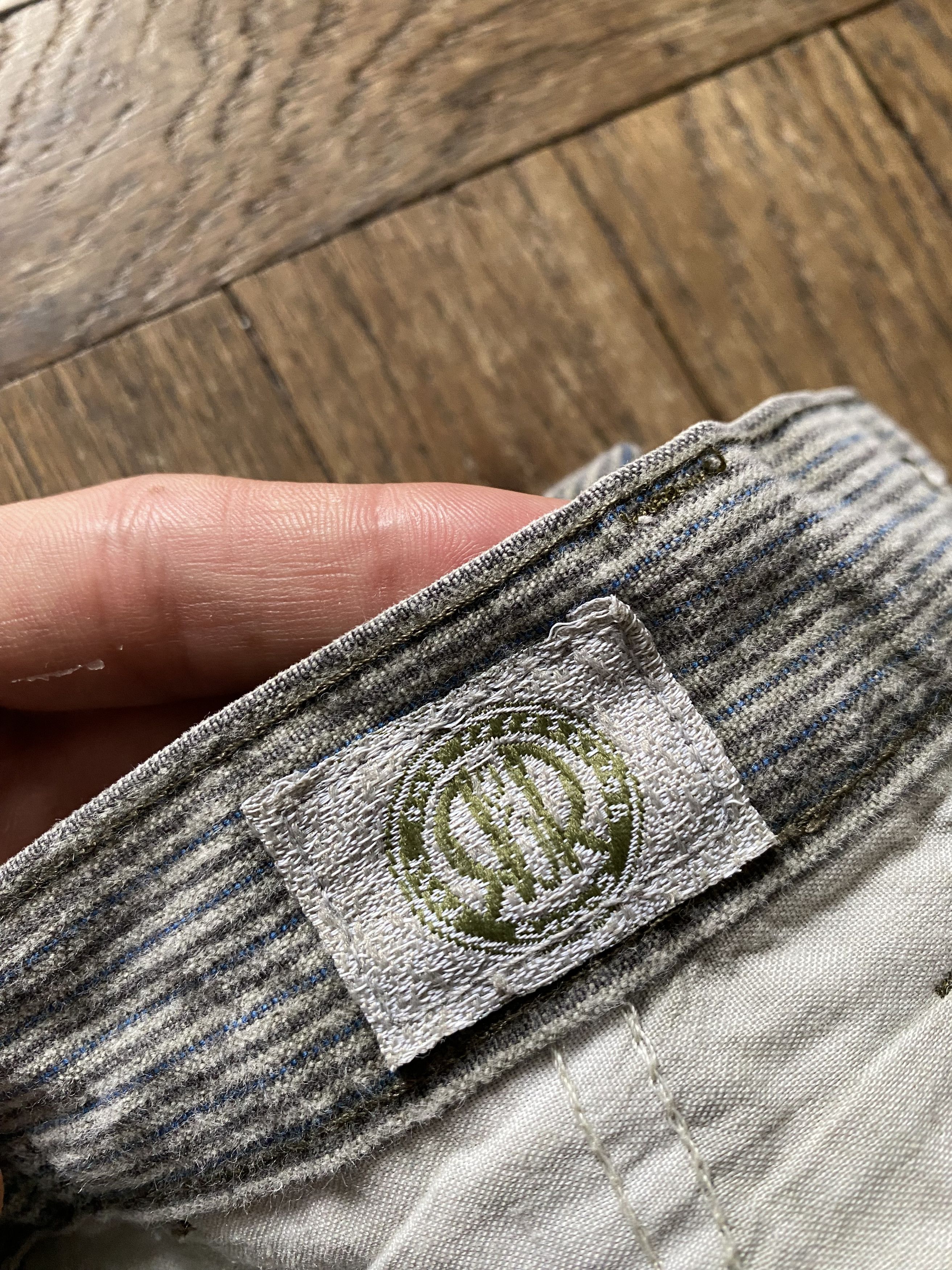 Vintage Pinstripe Made in Canada Work Pants Size US 32 / EU 48 - 6 Thumbnail